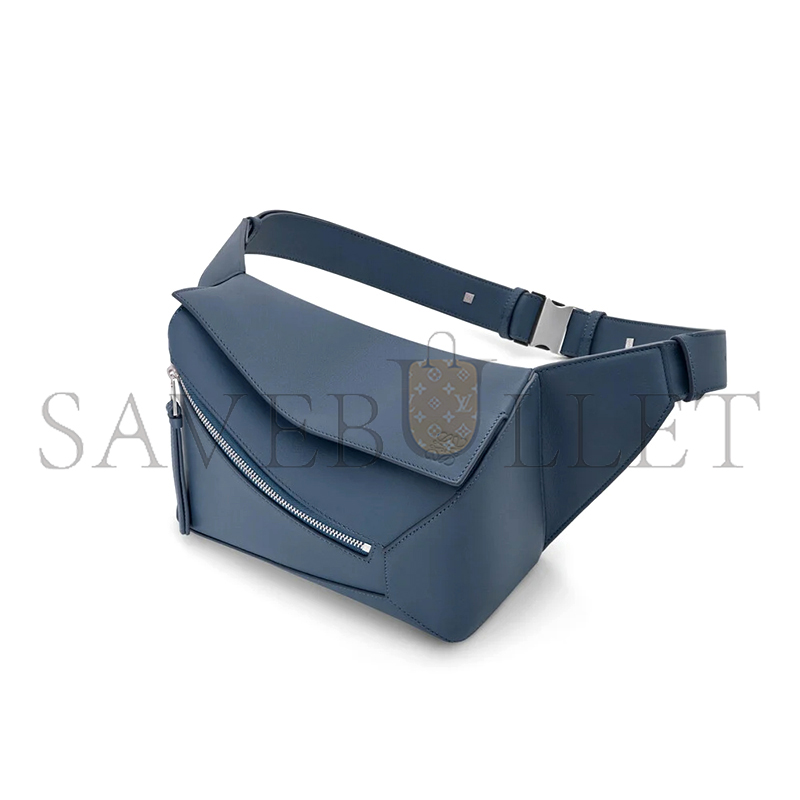 LOEWE SMALL PUZZLE EDGE BUMBAG IN CLASSIC CALFSKIN B510SEBX02 (24*16*10.5cm)